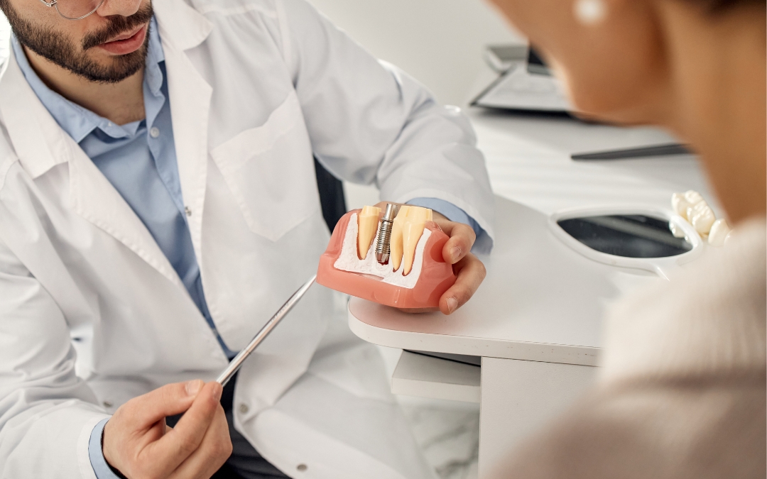 Why Does the Gum Around an Implant Look Darker?